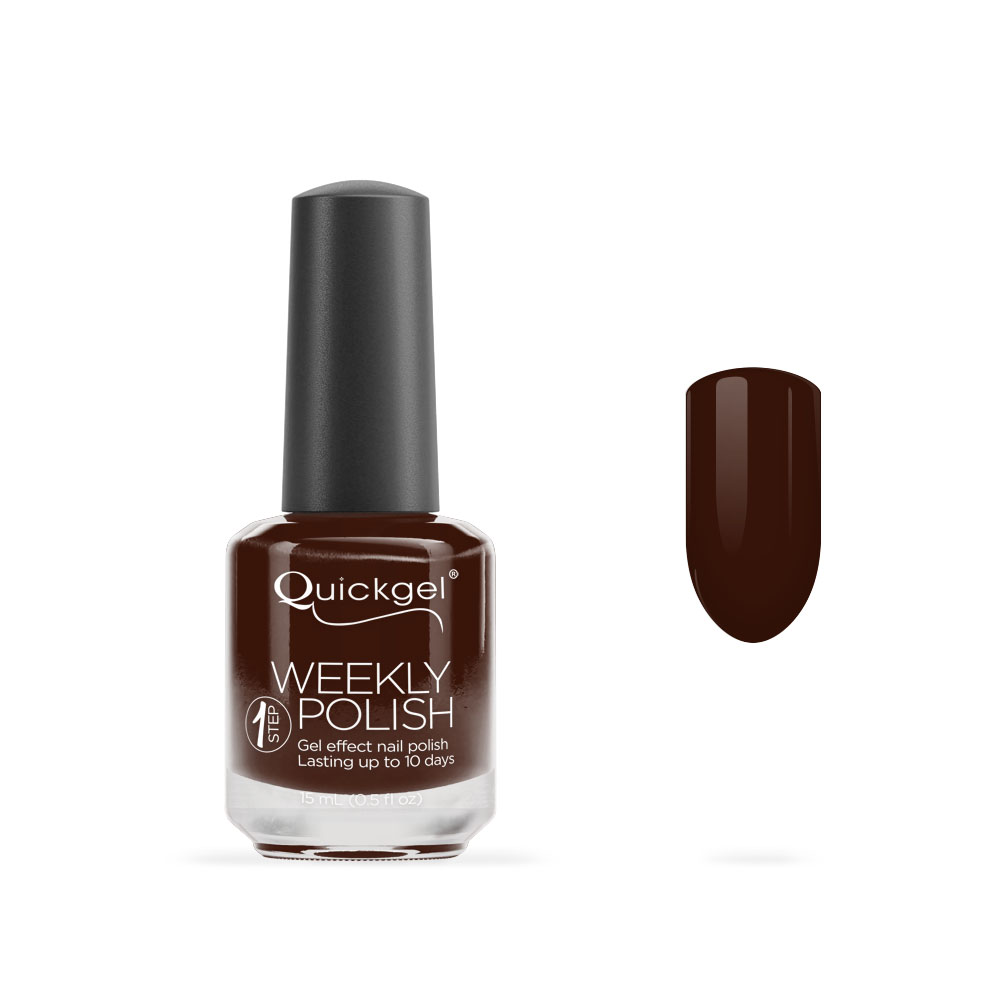 Quickgel No 864 - Dark Chocolate Βερνίκι 15 ml - Weekly polish
